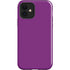 Purple Solid iPhone 12 Impact Case