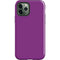 Purple Solid iPhone 12 Pro Impact Case