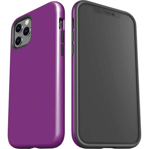 Purple Solid iPhone 12 Pro Max Impact Case