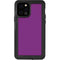 Purple Solid iPhone 12 Pro Waterproof Case