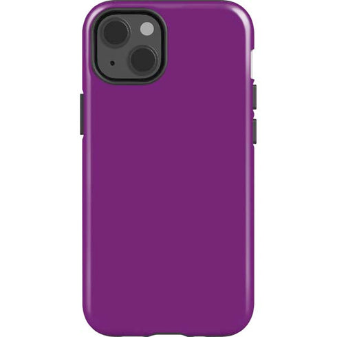 Purple Solid iPhone 13 Impact Case