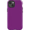 Purple Solid iPhone 13 Impact Case
