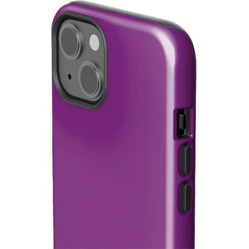 Purple Solid iPhone 13 Impact Case
