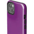 Purple Solid iPhone 13 Impact Case