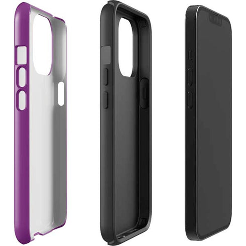 Purple Solid iPhone 13 Pro Max Impact Case