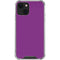 Purple Solid iPhone 14 Clear Case