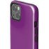 Purple Solid iPhone 14 Plus Impact Case