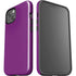 Purple Solid iPhone 14 Plus Impact Case