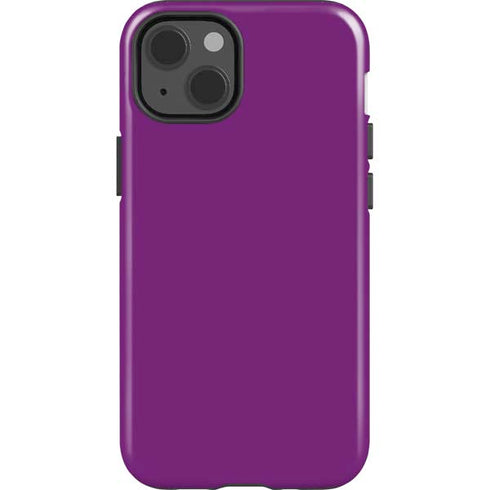 Purple Solid iPhone 14 Impact Case