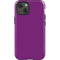 Purple Solid iPhone 14 Impact Case