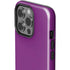 Purple Solid iPhone 14 Pro Impact Case