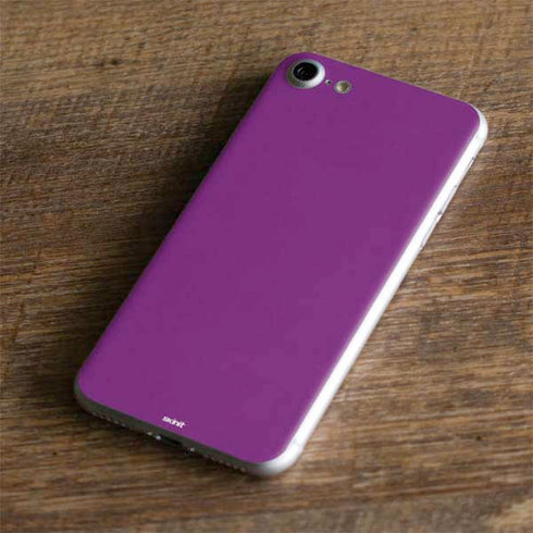 Purple Solid iPhone 7 Skin