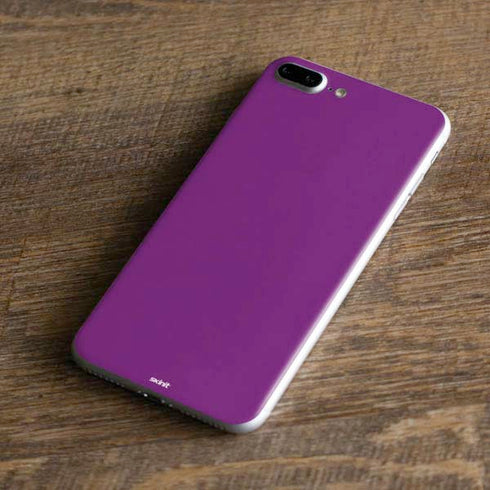 Purple Solid iPhone 8 Plus Skin