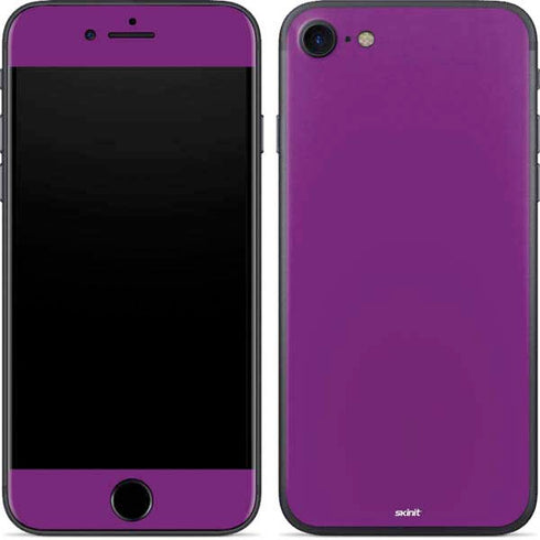 Purple Solid iPhone 8 Skin
