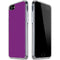 Purple Solid iPhone SE (2nd & 3rd Gen) Clear Case