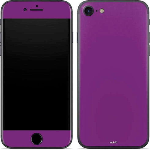 Purple Solid iPhone SE (2nd & 3rd Gen) Skin