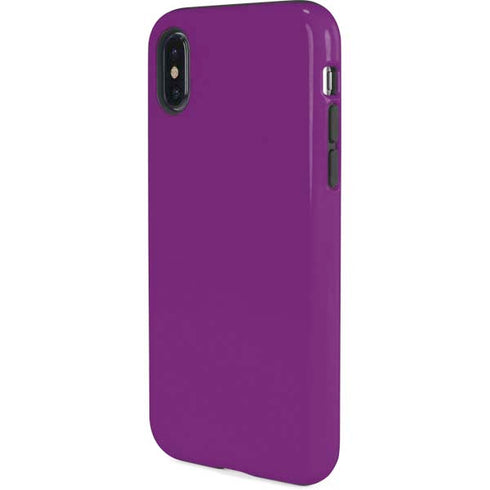 Purple Solid iPhone X Pro Case
