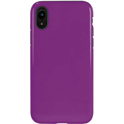 Purple Solid iPhone XR Pro Case