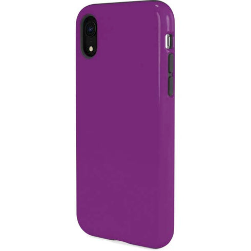 Purple Solid iPhone XR Pro Case