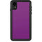 Purple Solid iPhone XR Waterproof Case