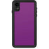 Purple Solid iPhone XR Waterproof Case