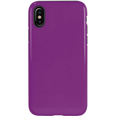 Purple Solid iPhone XS Pro Case