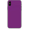 Purple Solid iPhone XS Skin