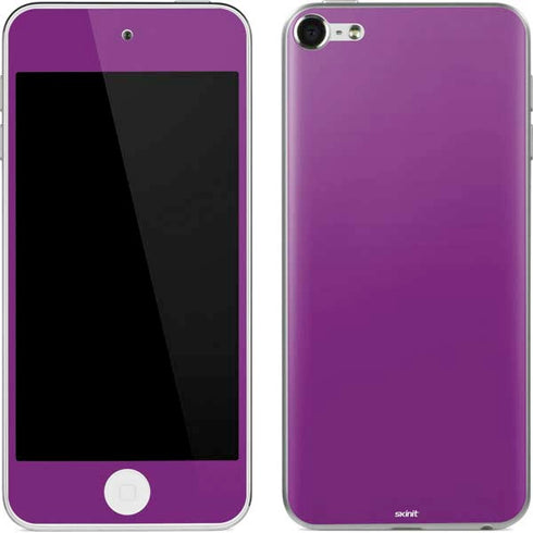 Purple Solid Apple iPod Skin