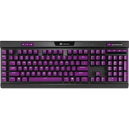 Purple Solid K95 RGB PLATINUM Mechanical Gaming Keyboard Skin