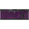 Purple Solid K95 RGB PLATINUM Mechanical Gaming Keyboard Skin
