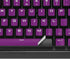 Purple Solid K95 RGB PLATINUM Mechanical Gaming Keyboard Skin