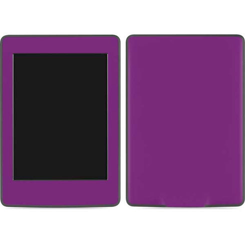Purple Solid Amazon Kindle Skin