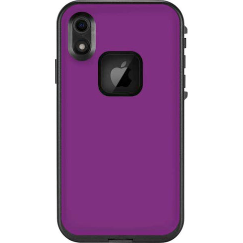 Purple Solid LifeProof Fre iPhone Skin