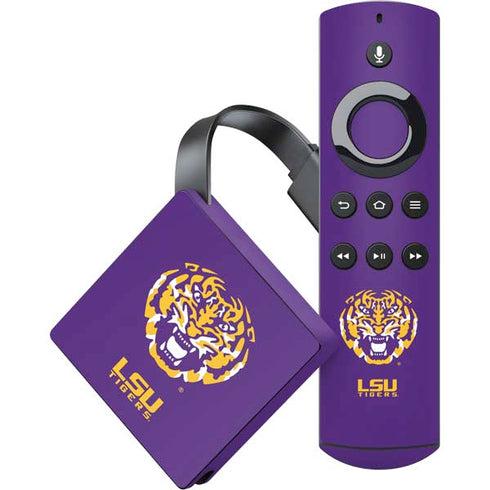 Louisiana State University - LSU Purple Tiger Mascot Amazon Fire TV Skin