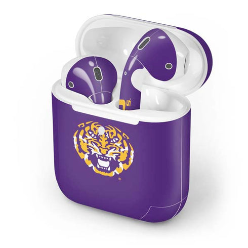 Louisiana State University - LSU Purple Tiger Mascot Apple AirPods 2 Skin