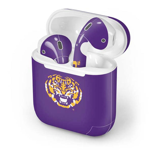 Louisiana State University - LSU Purple Tiger Mascot Apple AirPods Skin