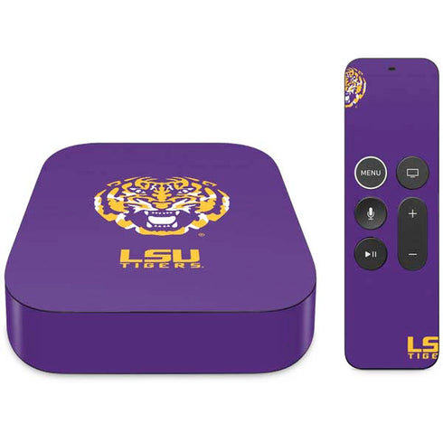 Louisiana State University - LSU Purple Tiger Mascot Apple TV Skin