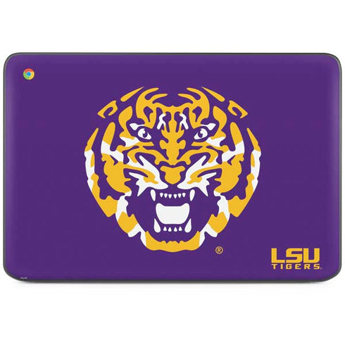 Louisiana State University - LSU Purple Tiger Mascot HP Chromebook Skin