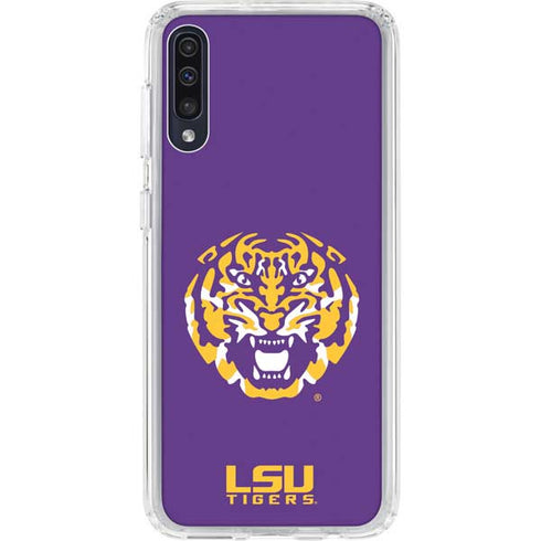 Louisiana State University - LSU Purple Tiger Mascot Galaxy A50 Clear Case