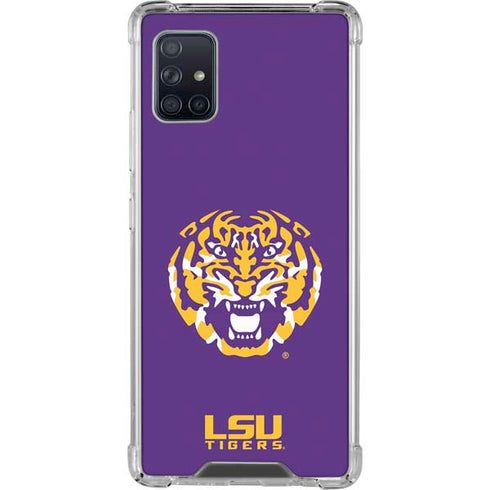 Louisiana State University - LSU Purple Tiger Mascot Galaxy A51 5G Clear Case