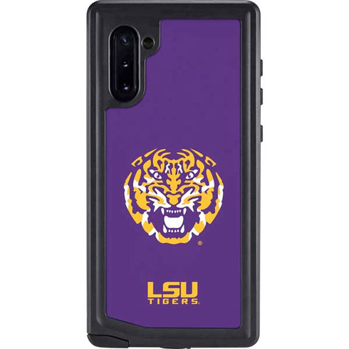 Louisiana State University - LSU Purple Tiger Mascot Galaxy Note 10 Waterproof Case