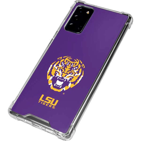 Louisiana State University - LSU Purple Tiger Mascot Galaxy Note20 5G Clear Case