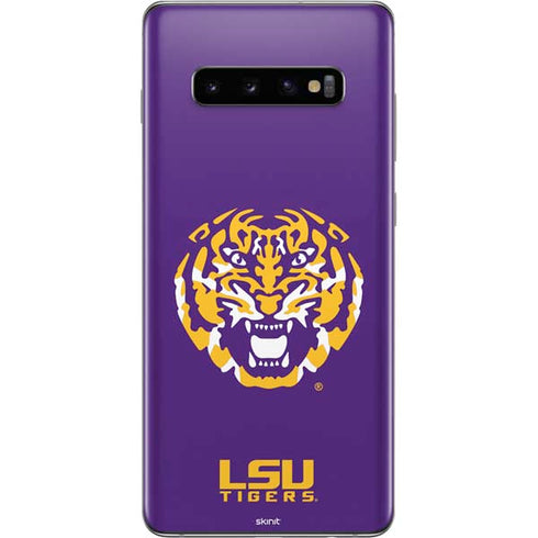 Louisiana State University - LSU Purple Tiger Mascot Galaxy S10 Plus Skin