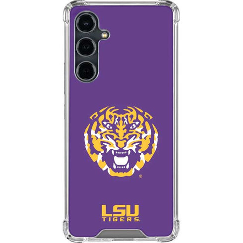 Louisiana State University - LSU Purple Tiger Mascot Galaxy S23 FE Clear Case