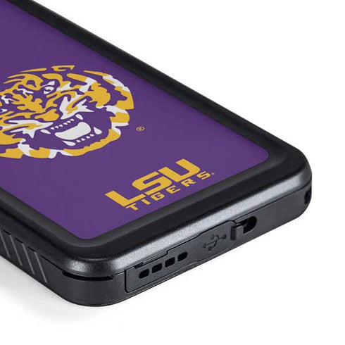 Louisiana State University - LSU Purple Tiger Mascot Galaxy S23 Waterproof Case