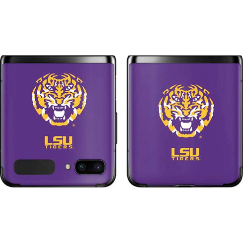 Louisiana State University - LSU Purple Tiger Mascot Galaxy Z Flip Skin