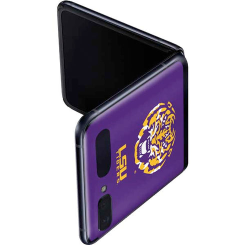Louisiana State University - LSU Purple Tiger Mascot Galaxy Z Flip Skin