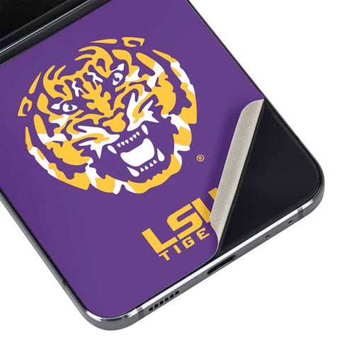 Louisiana State University - LSU Purple Tiger Mascot Galaxy Z Flip5 5G Skin