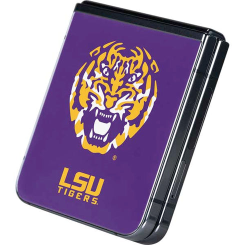 Louisiana State University - LSU Purple Tiger Mascot Galaxy Z Flip5 5G Skin