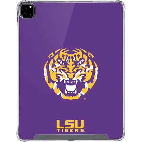 Louisiana State University - LSU Purple Tiger Mascot iPad Pro 12.9in (2020) Clear Case